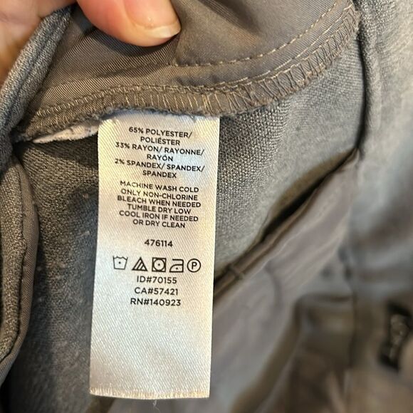 Loft Marissa gray‎ trouser boot cut pant size 4 - Picture 5 of 7